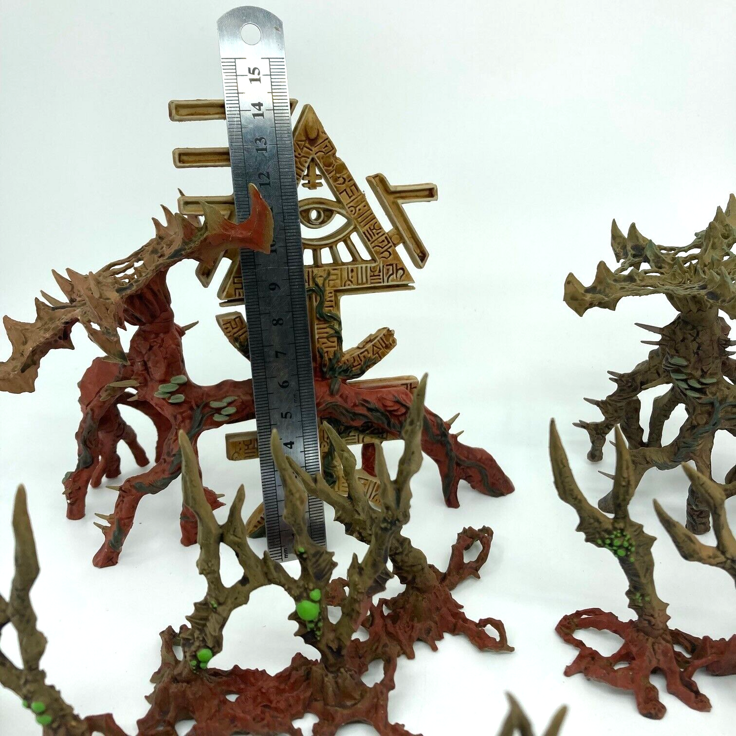 Deathworld Forest Scenery Terrain - Warhammer 40k Games Workshop Painted