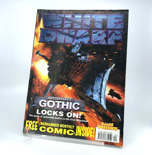 White Dwarf 232 Magazine Games Workshop Warhammer Fantasy 40,000 40K M346