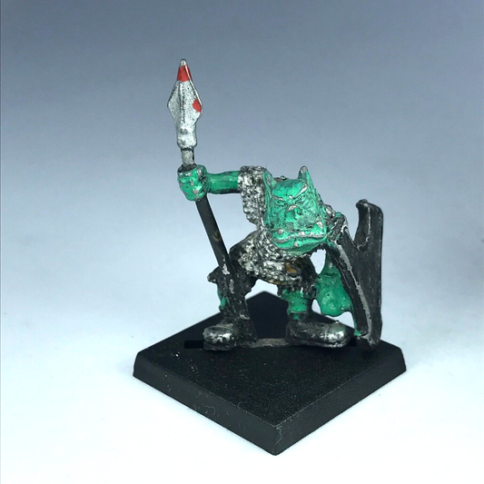 Classic Metal Armoured Orc Warrior Orcs & Goblins - Warhammer Fantasy X9957