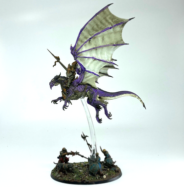 Vampire Lord Kitbash on Dragon - Warhammer Age of Sigmar Games Workshop (4)