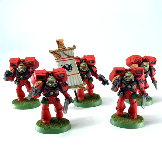Assault Squad - Blood Angels - Painted - Warhammer 40K GW Part Metal C5248