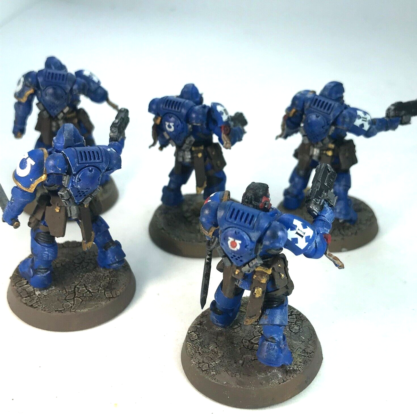 Space Marine Assault Intercessors Squad - Painted - Warhammer 40K C175