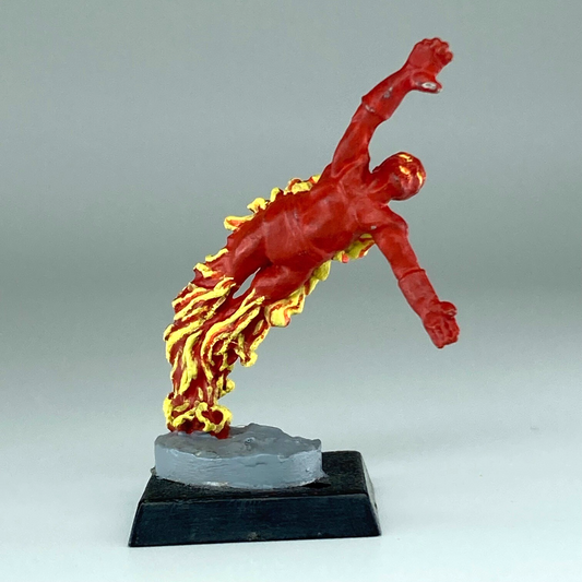 The Human Torch - Golden Hero Miniatures - Citadel Marvel Classic Metal X11766