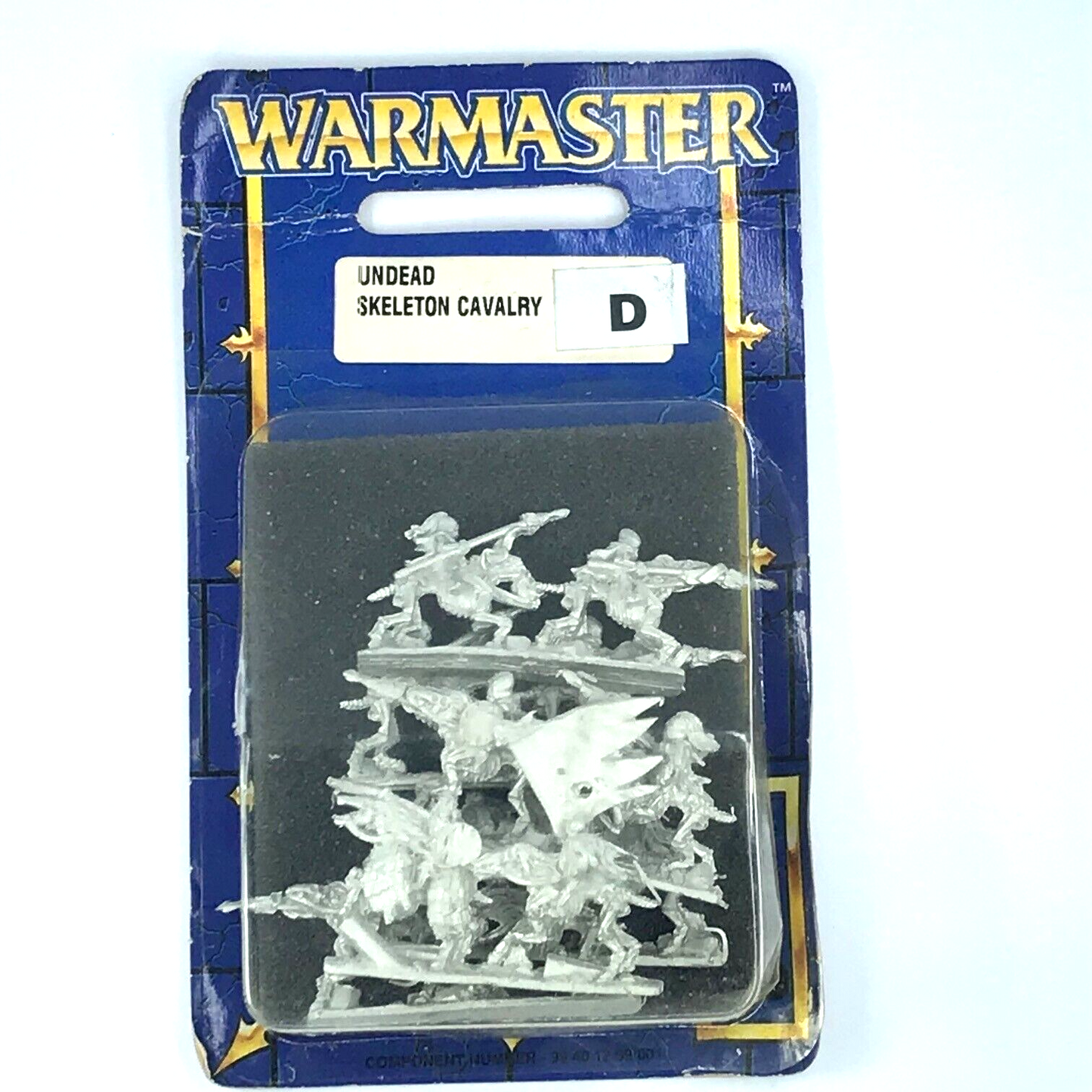 Metal Undead Skeleton Cavalry - OOP - Warmaster Warhammer C643