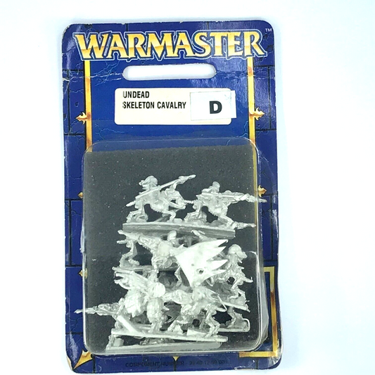 Metal Undead Skeleton Cavalry - OOP - Warmaster Warhammer C643