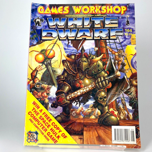 White Dwarf 164 Magazine Games Workshop Warhammer Fantasy 40,000 40K M1035