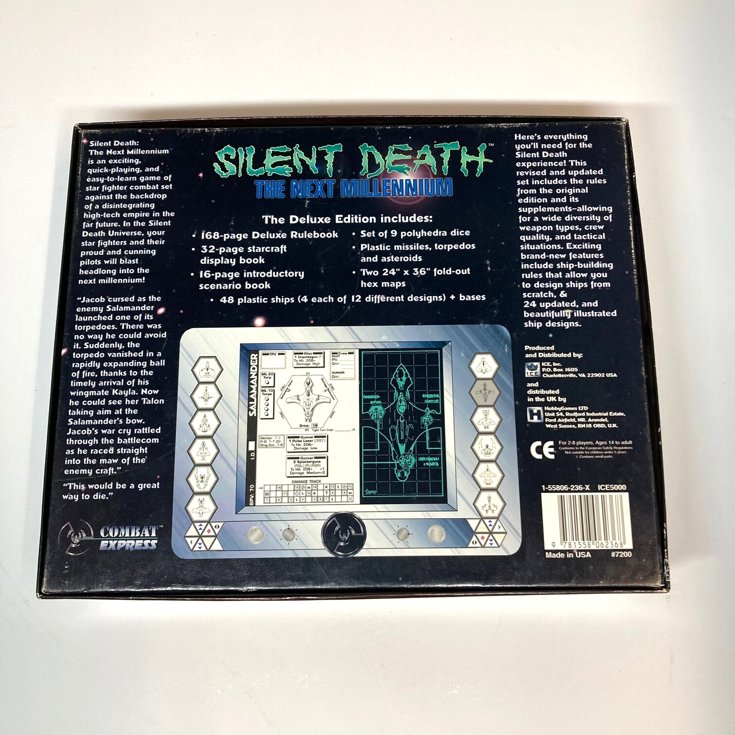 Silent Death The Next Millennium Deluxe Edition - Incomplete - Vintage Game