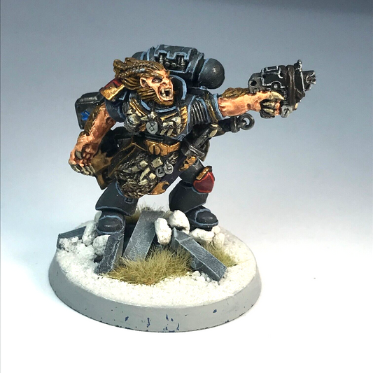 Metal Space Wolves Wulfen Space Marine - Painted - Warhammer 40K X924
