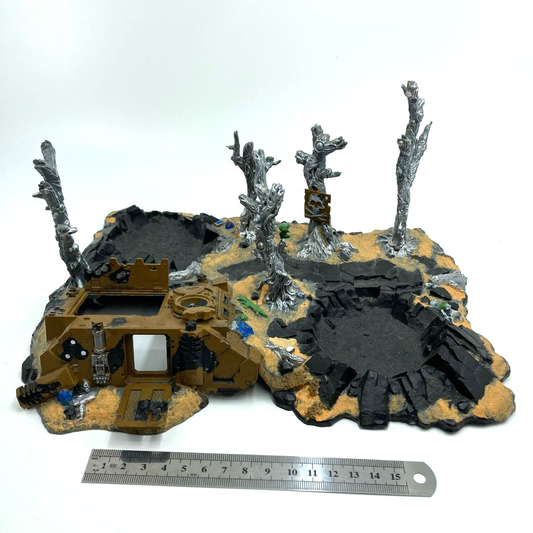 Crashed Rhino Battlescape Terrain Scenery - Warhammer 40k Games Workshop