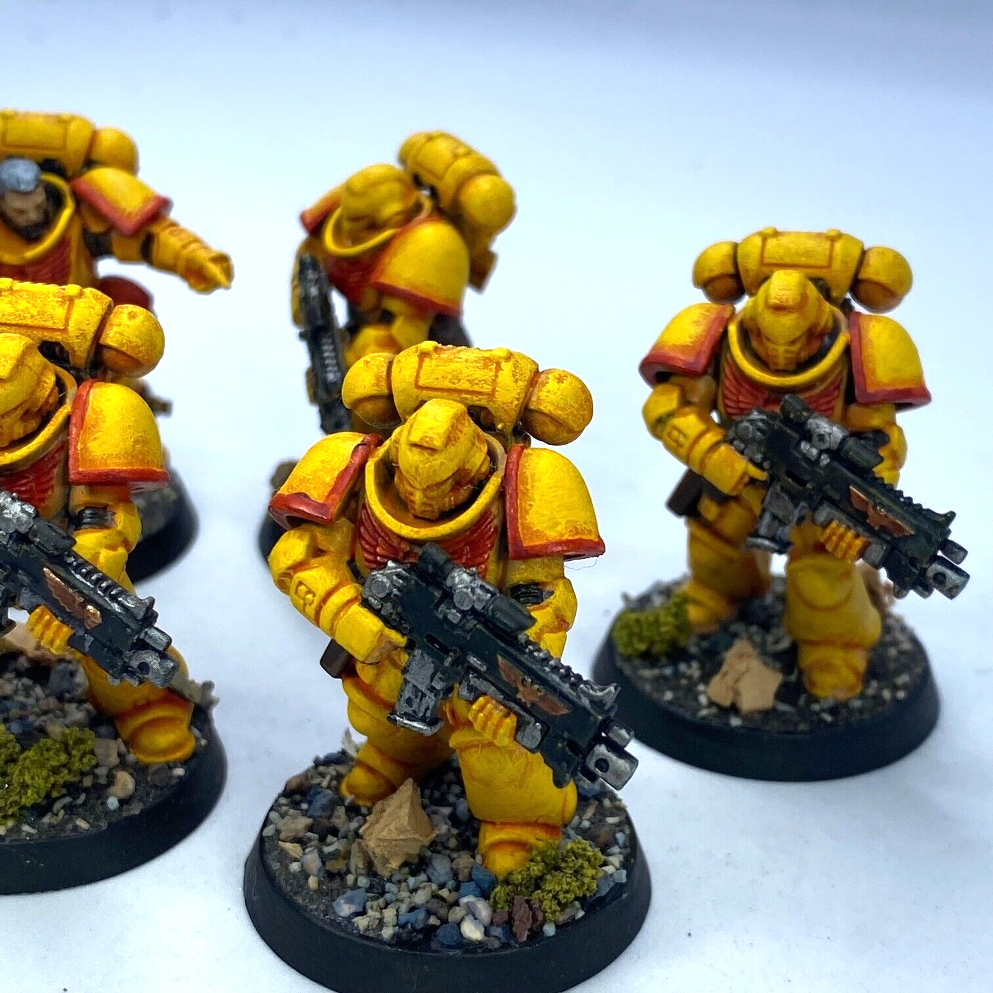 Primaris Intercessors Imperial Fist Space Marine - Painted Warhammer 40K C3116