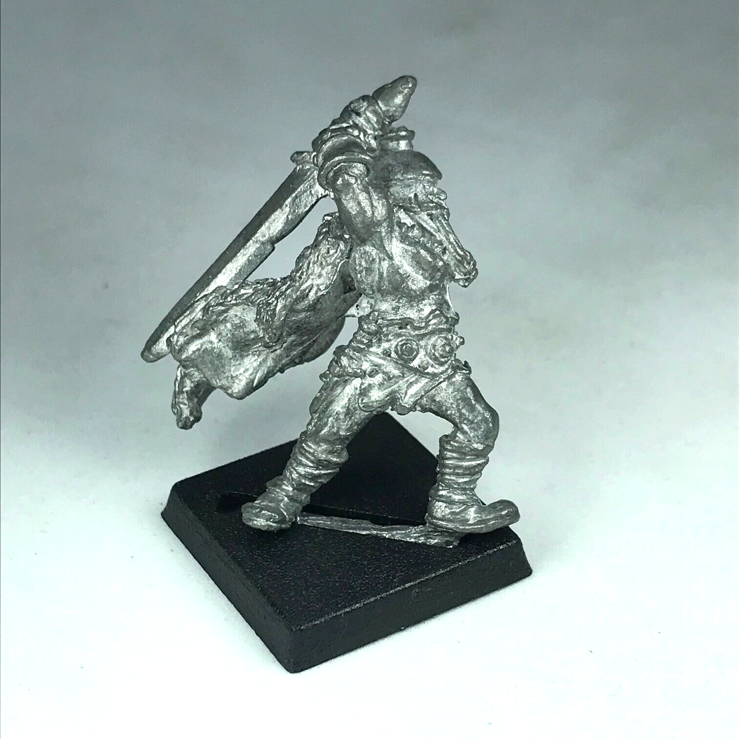 Classic Metal Annihilator Tribesman Citadel Dated 1985 - Warhammer Fantasy X859