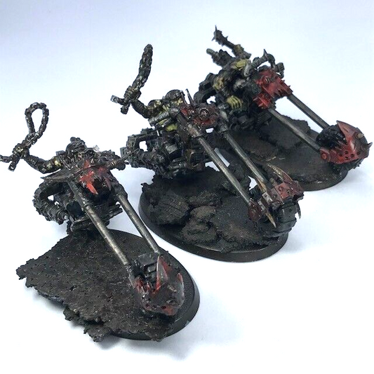 Space Ork Custom Bike Squad - Warhammer 40K Games Workshop BOX186