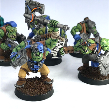 Classic Space Ork Boy Mob - Painted - Warhammer 40K C3653