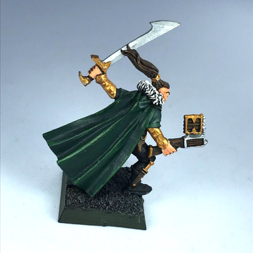 Classic Metal Dark Elf Elves Shade Warrior - Painted - Warhammer Fantasy X13538