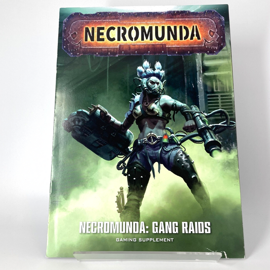 Necromunda Gang Raids Rulebook - Necromunda Warhammer 40K Games Workshop M1627