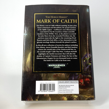 Mark Of Calth - Laurie Goulding Hardback 2013 Black Library Horus Heresy M1721