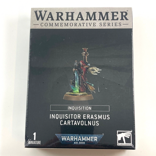 Inquistor Erasmus Cartavolnus New in Box - Warhammer 40k Games Workshop