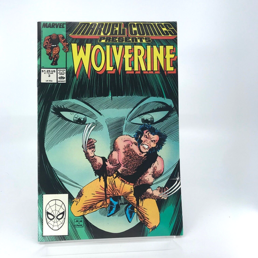 Marvel Presents Wolverine Issue 3 - Original Vintage Comic - Marvel Comics D154