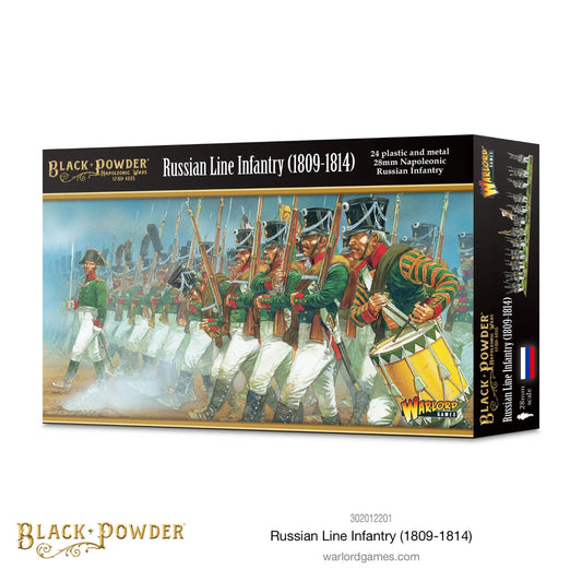Napoleonic Russian Line Infantry (1809-1814) - Warlord Games Black Powder