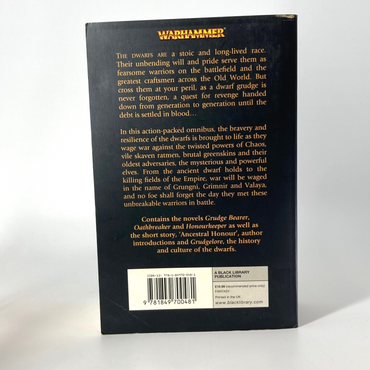 Dwarfs - Nick Kyme & Gav Thorpe 2011 Black Library Warhammer Fantasy M1702