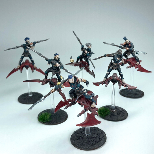 Hellions Squad Drukhari Dark Eldar - Painted Warhammer 40K Games Workshop C2235