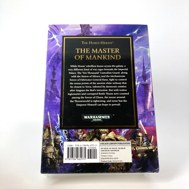 Master Of Mankind Aaron Dembski-Bowden Hardback Black Library Horus Heresy M1720