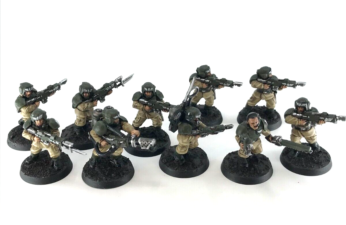 Cadian Infantry Squad Imperial Guard Astra Militarum Warhammer 40K C cadian-infantry-squad-imperial-guard-astra-militarum-warhammer-40k-c