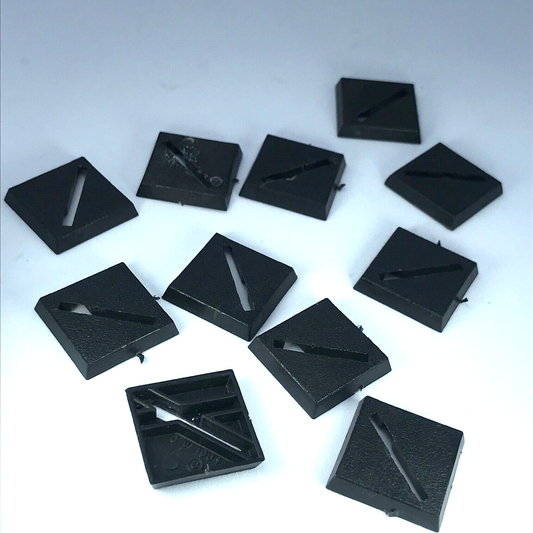Original GW 1984 Square 20mm Bases - Warhammer Fantasy / AoS X10857
