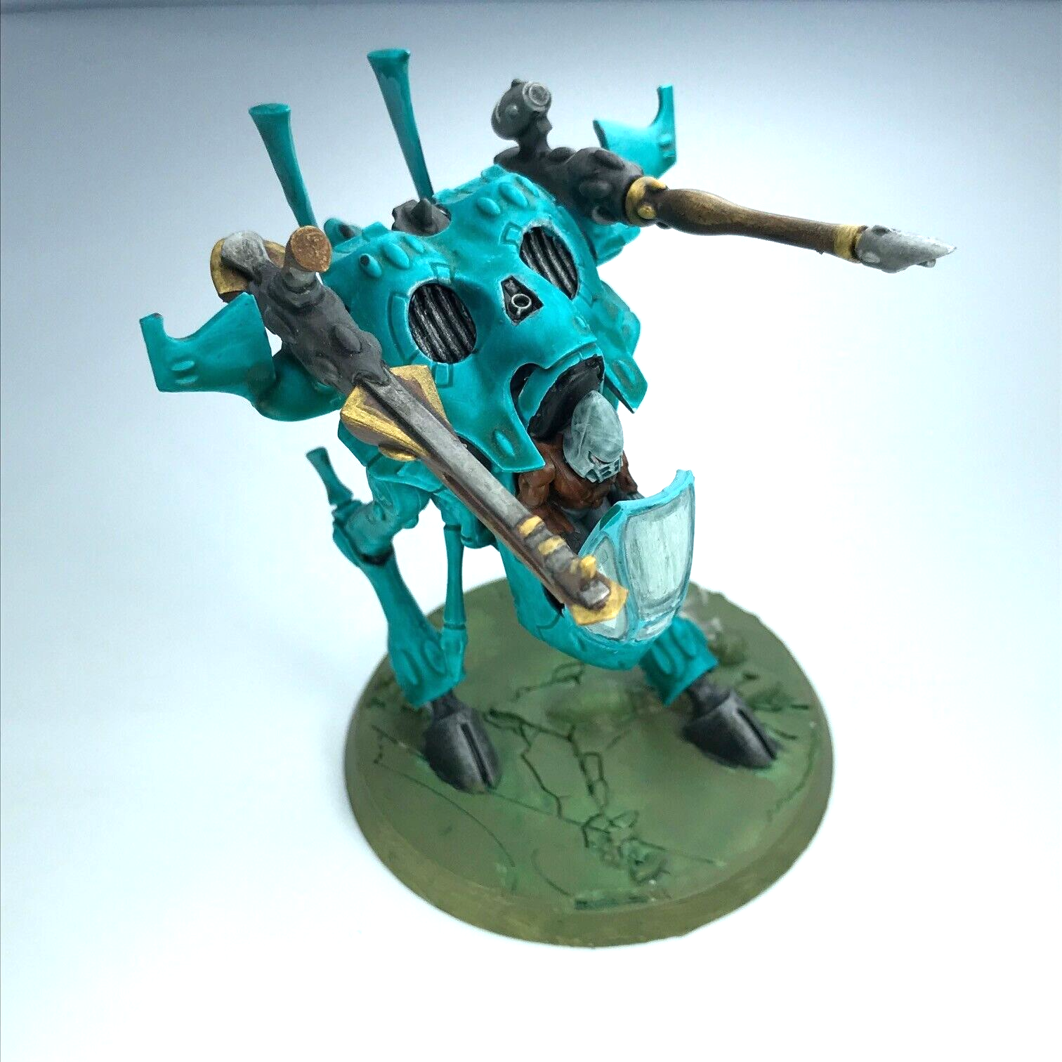 Eldar War Walker Aeldari Dreadnought Rogue Trader Métal Warhammer Eldar War Walker Aeldari Dreadnought Rogue Trader Métal Warhammer