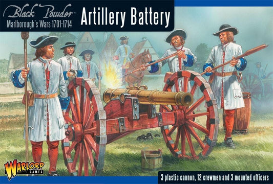 Marlborough's Wars Artillery Battery - Warlord Games Black Powder Miniatures