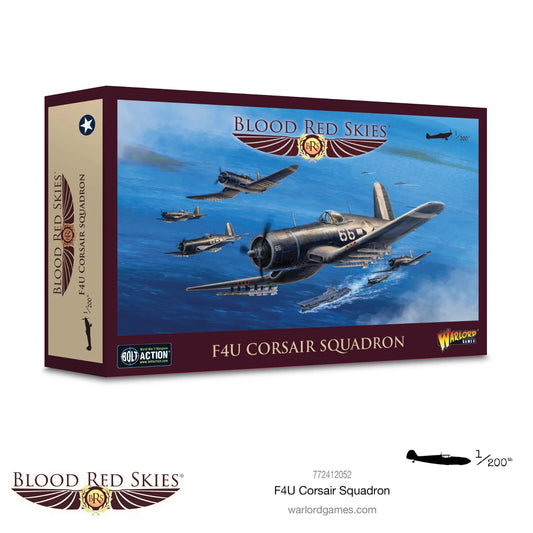Blood Red Skies: F4U Corsair Squadron - Bolt Action Warlord Games Miniatures