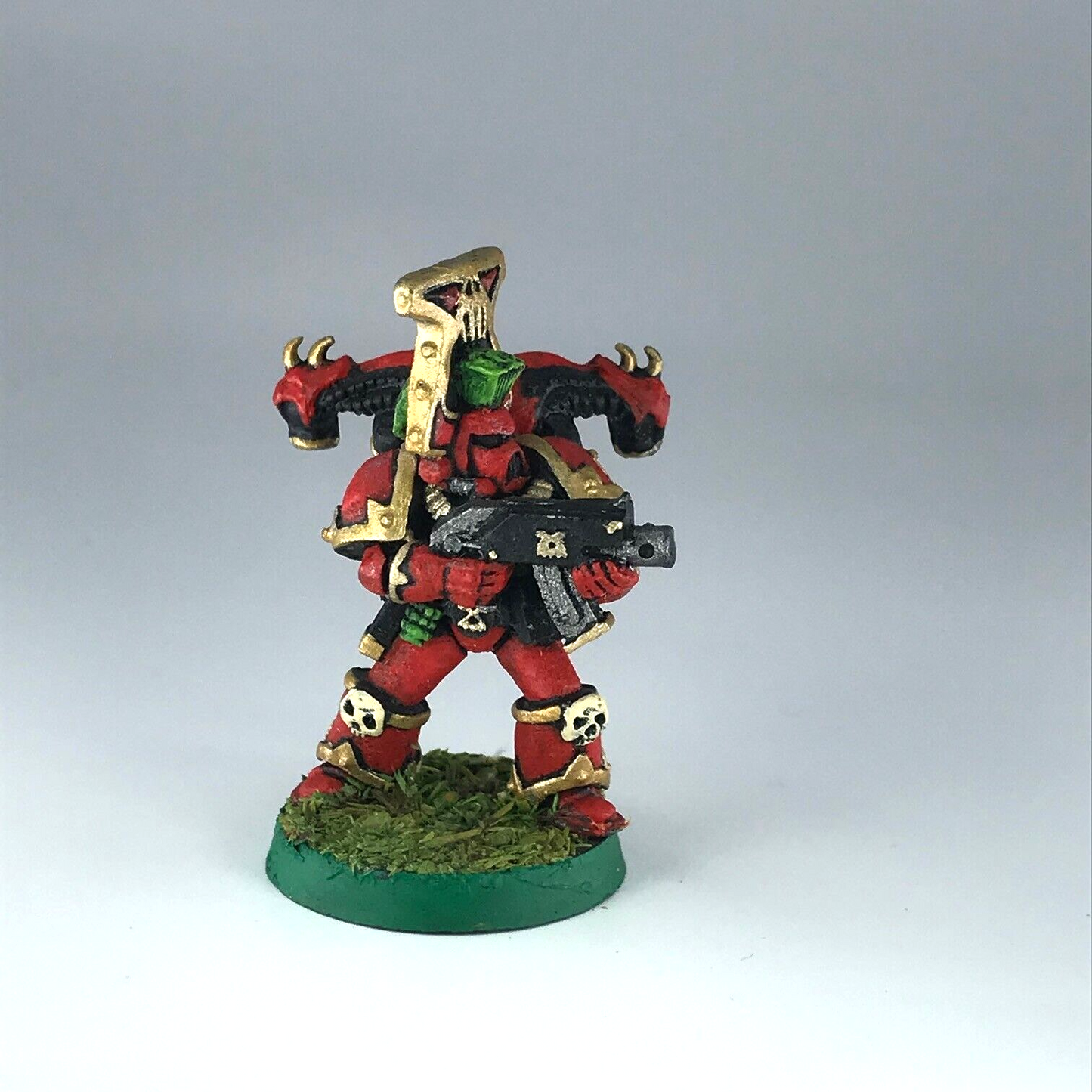 Khorne Marine - Renegade Chaos Rogue Trader - Warhammer 40K Painted Metal X5729