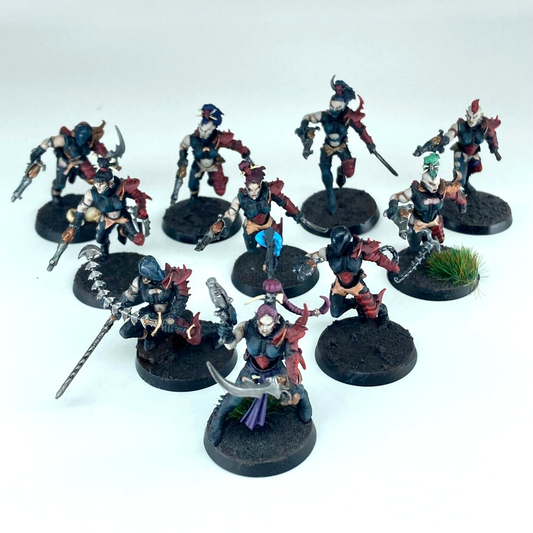 Wyches - Dark Eldar Drukhari - Painted - Warhammer 40K Games Workshop C5305