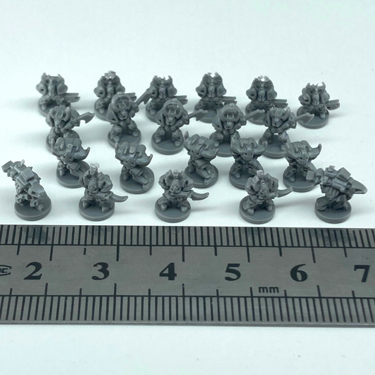 Legionnaires Squad - Chaos Space Marines - OOP - Epic Warhammer 40K GW X13692