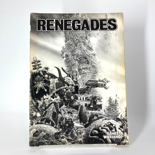 Renegades Army Book - Paperback Rulebook Epic Warhammer Games Workshop M1275