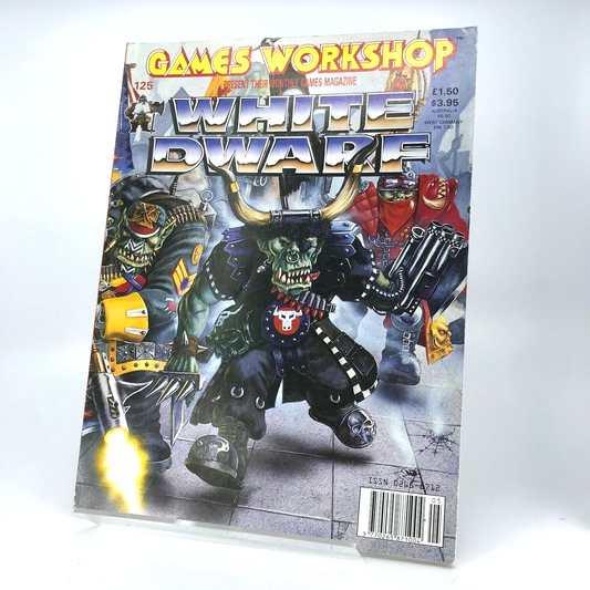 White Dwarf 125 Magazine Games Workshop Warhammer Fantasy 40,000 40K M319