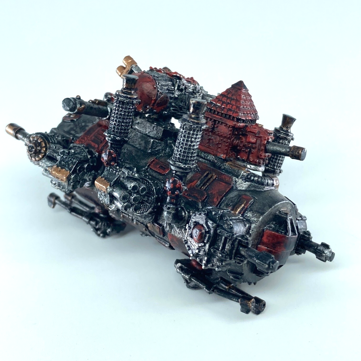 Ork Battleship - Kitbash - Battlefleet Gothic Warhammer GW Classic Metal C2848