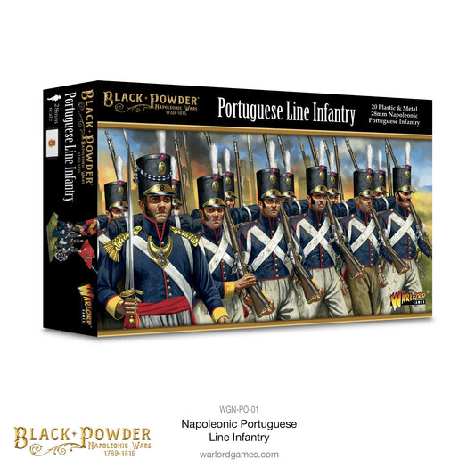Napoleonic Portuguese Line Infantry - Warlord Games Black Powder Miniatures