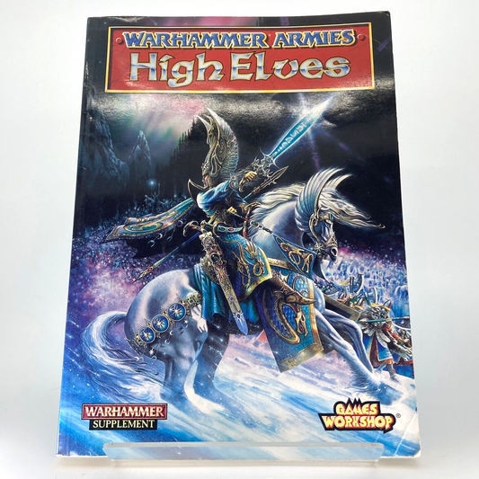 High Elves - Armies Supplement - Warhammer Fantasy Games Workshop M89