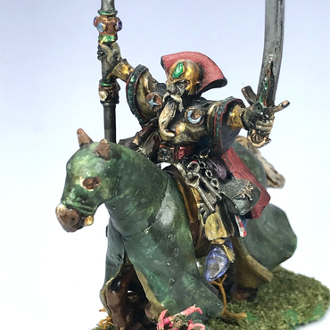 Part Metal Classic Empire Mounted Wizard - Painted - Warhammer Fantasy C3682