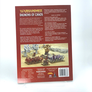 Daemons of Chaos Codex Warhammer Fantasy - Warhammer Games Workshop M872