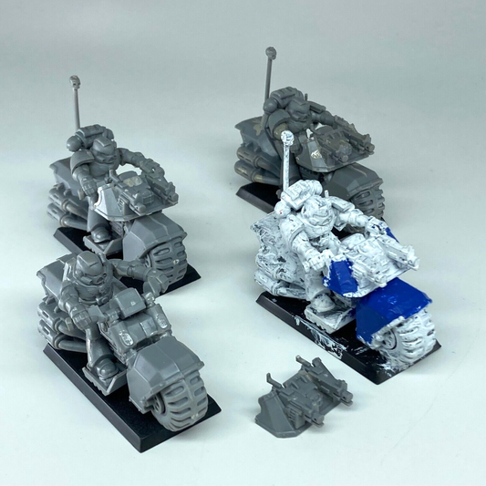 Bike Squad Space Marines - Varying Condition - Warhammer 40K C4060