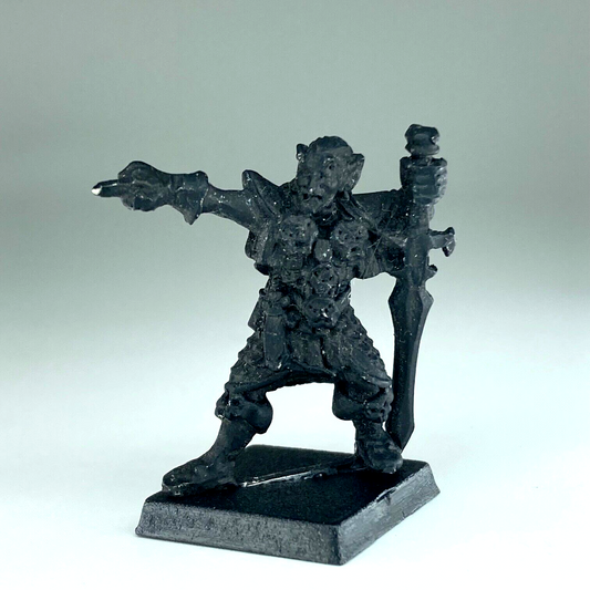 Dark Elf Infantry Leader - Dark Elves - Warhammer Fantasy Citadel Metal X9946