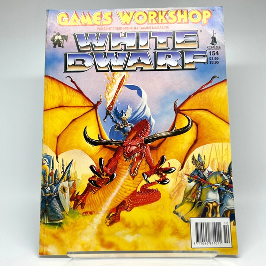 White Dwarf 154 Magazine Games Workshop Warhammer Fantasy 40,000 40K M1246