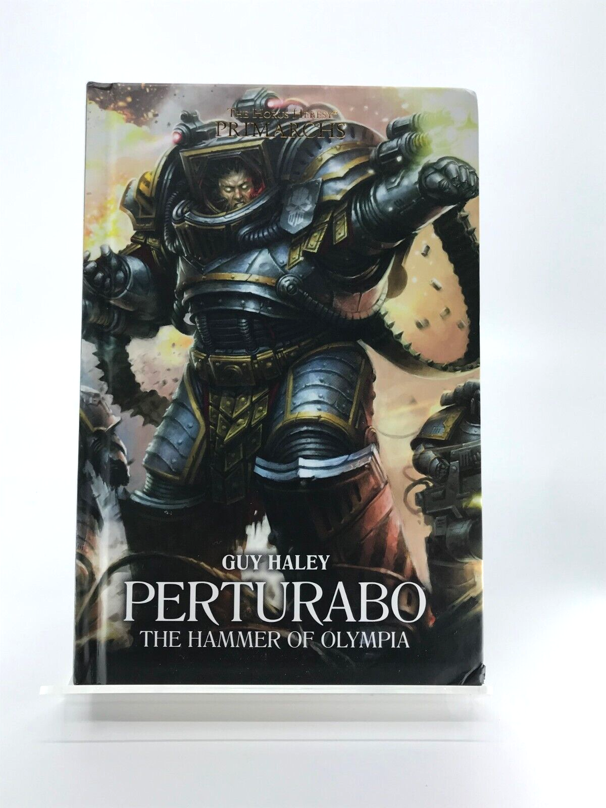 Perturabo Hammer of Olympia Hardback Book - Guy Haley Warhammer 40K M553