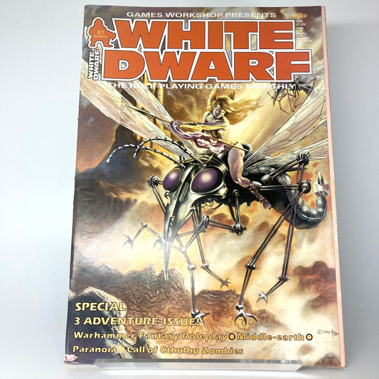 White Dwarf 87 Magazine Games Workshop Warhammer Fantasy 40,000 40K M1088