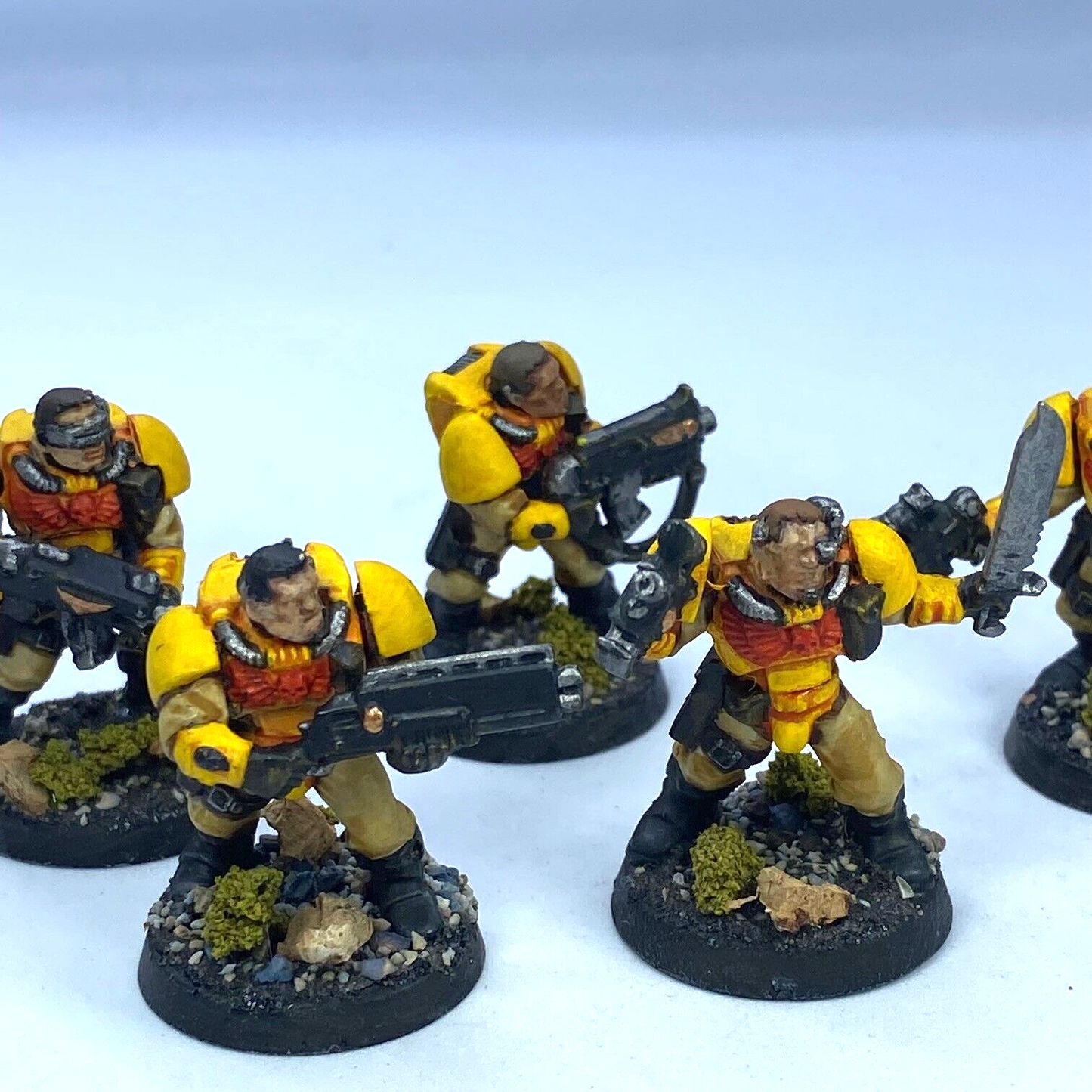 Scout Squad Imperial Fists Space Marine - Painted Warhammer 40K C3120