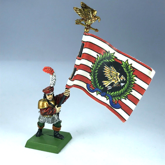 Classic Dogs Of War Marksmen of Miragliano Standard - Warhammer Fantasy X9482