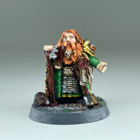 Dwarven King - Dwarfs - Painted - Warhammer / Lord of the Rings Metal X14659