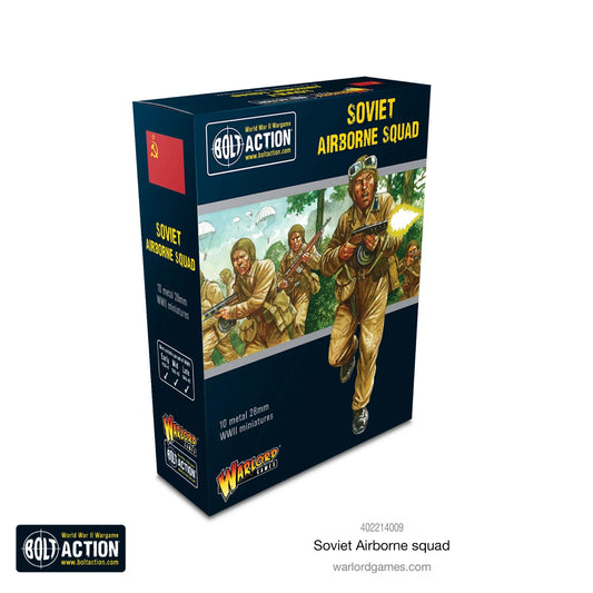 Soviet Airborne Squad - Brand New - Warlord Games Bolt Action Miniatures